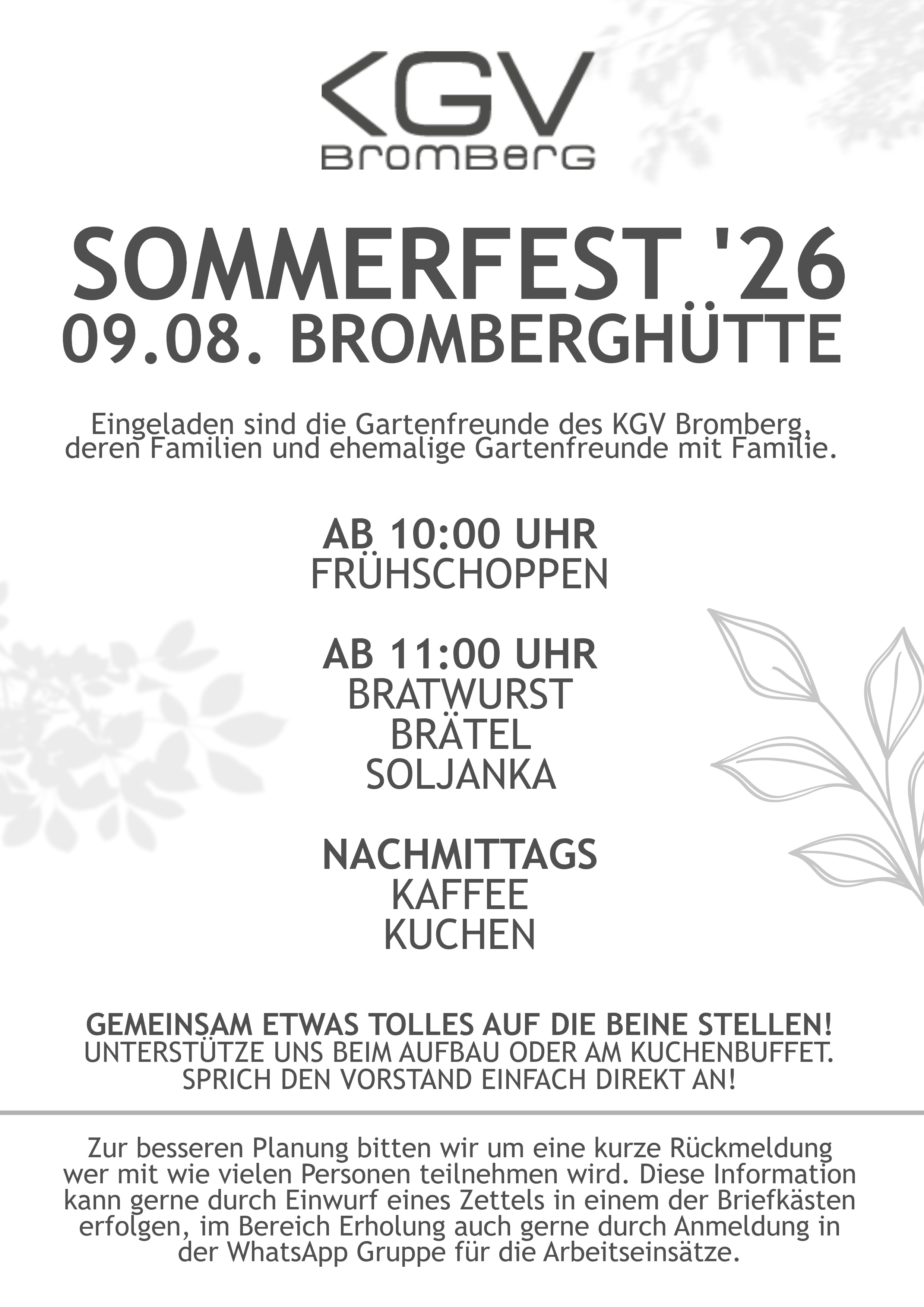2026 Sommerfest