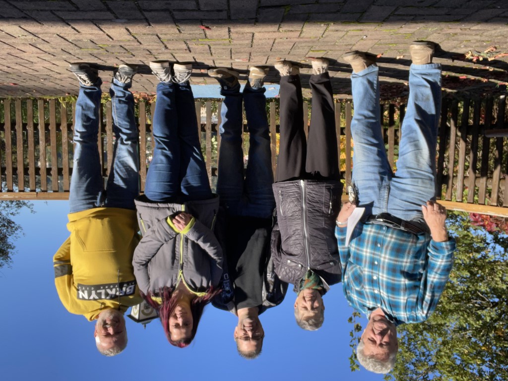 KGV Bromberg neue Vorstandschaft v.r.n.l Ingo Zeiger, Edeltraud Barth, Bernd Fischer, Carolin Fischer, Roland Scherg